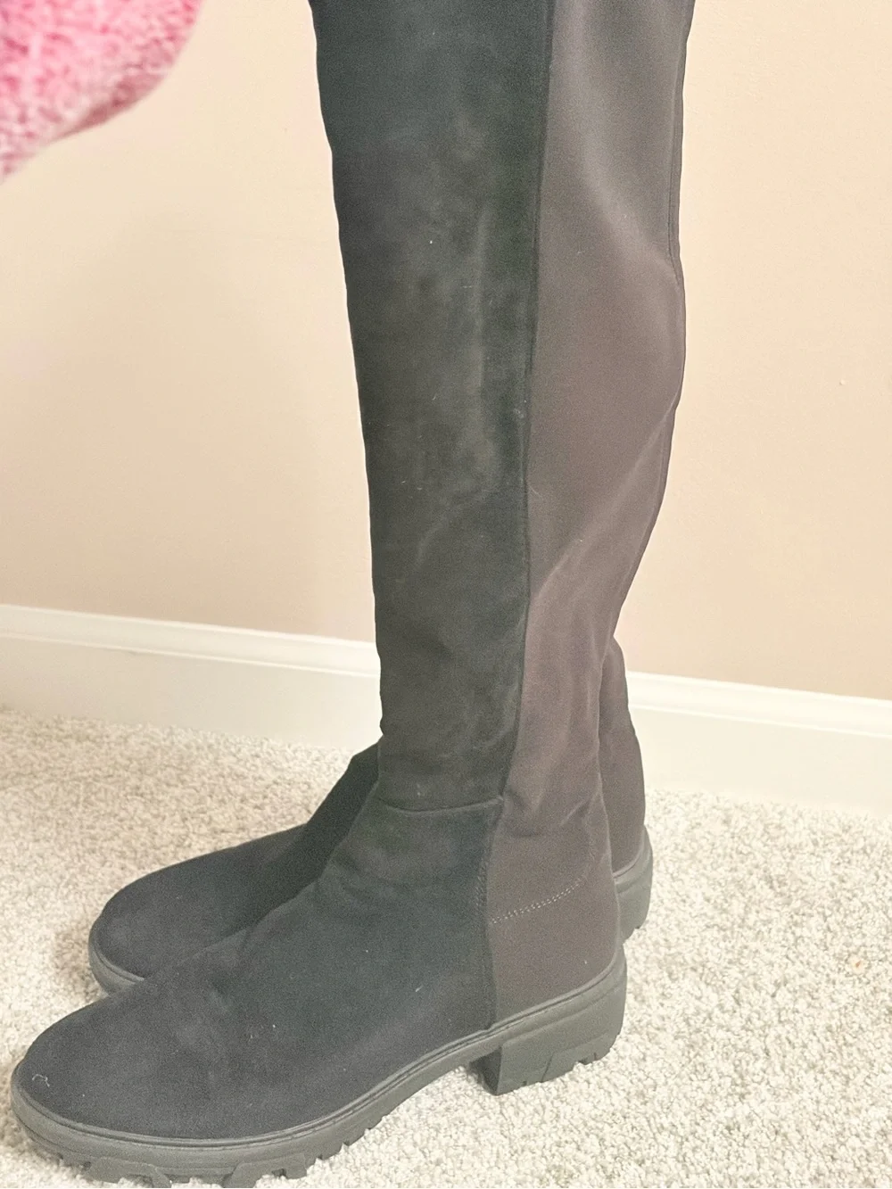 Classic Over-the-Knee Women’s Riding Boots - Black
